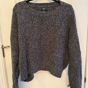 Line - Black/Gray Women's Sweater